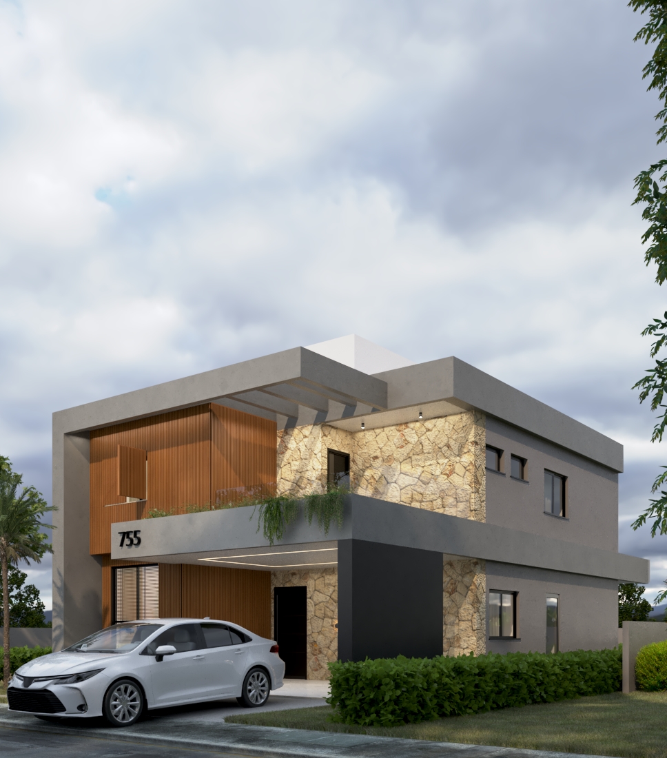 Projeto residencial moderno
